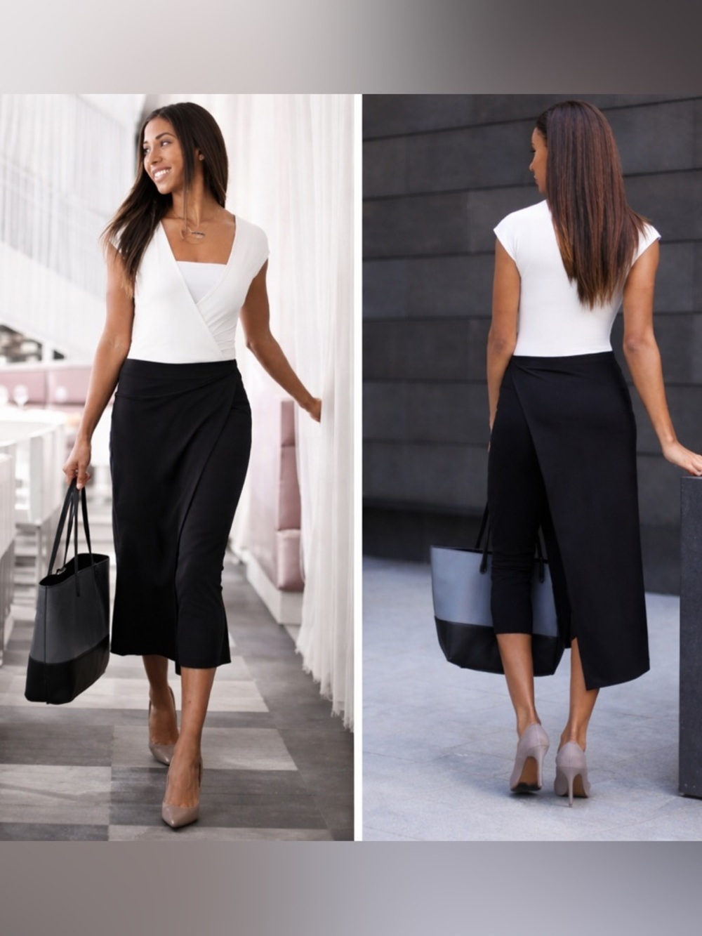 Betabrand “Sassiest” Pants Black Medium NEW